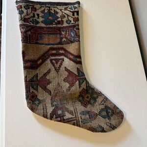 Holiday Stocking Vintage Rug Frances Loom